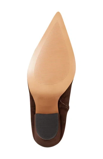 Marc Fisher Ltd Elynna Pointed Toe Bootie In Brown