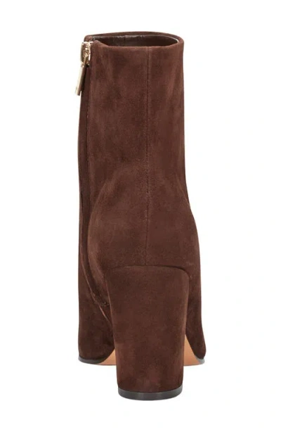 Marc Fisher Ltd Elynna Pointed Toe Bootie In Brown