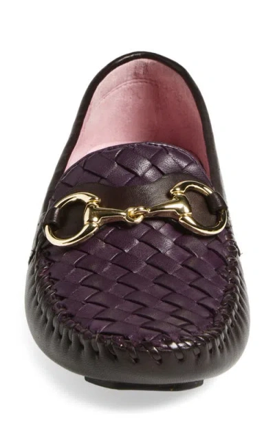 Robert Zur Perlata Driving Shoe In Purple