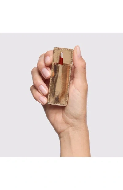 Tweezerman Vintage Rose Mini Slant Tweezer With Case $16.50 Value In Pink