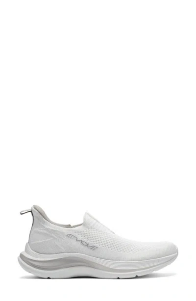Easy Spirit Women's X Denise Austin Easypace Soeasy Knit Slip-on Sneakers In White