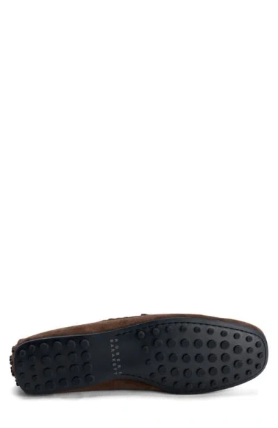 Robert Barakett Conor Suede Driving Loafer In Brown