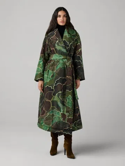 Diane Von Furstenberg Kimora Coat In Multi