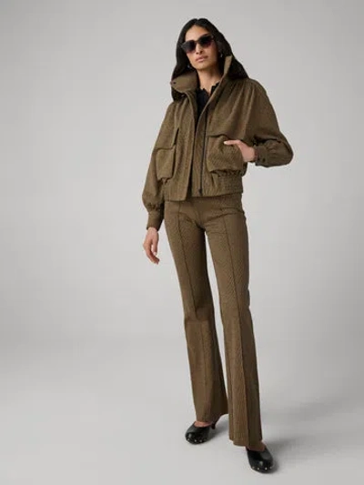Diane Von Furstenberg Leonor Trousers In Brown