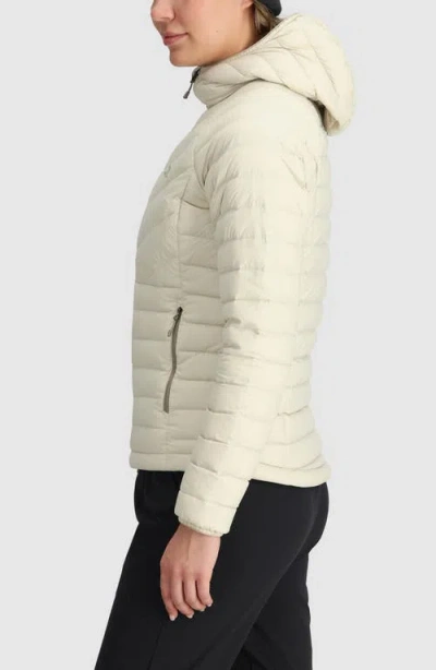 Outdoor Research Transcendent Water Resistant 800 Fill Power Down Jacket In Gray