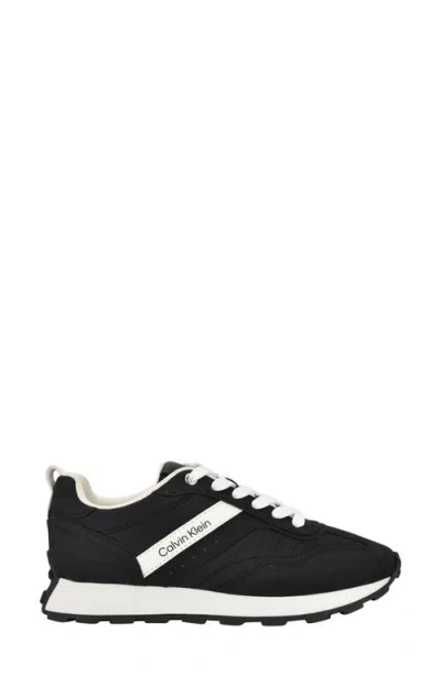 Calvin Klein Women's Hallie Colorblock Sneakers In Black