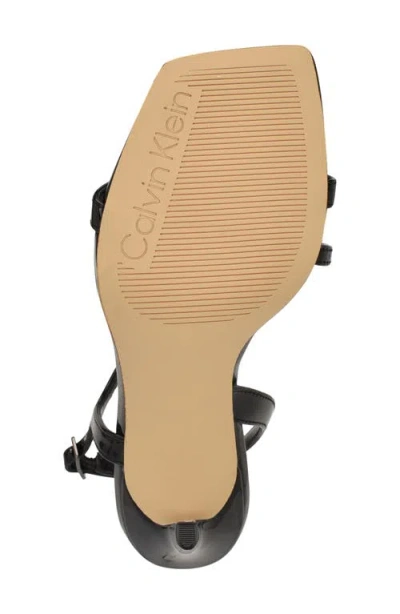 Calvin Klein Women's Tansley Strappy Stiletto Sandals In Black
