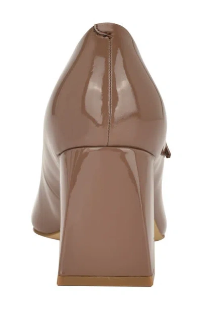 Calvin Klein Women's Naprina Block Heel Mary Jane Pumps In Brown