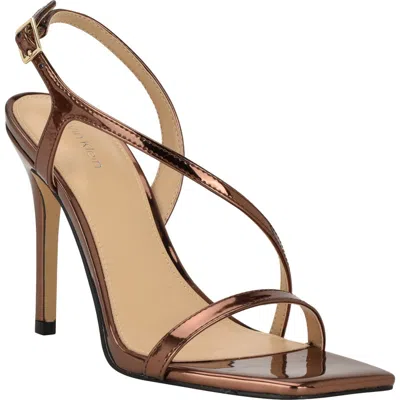 Calvin Klein Women's Tansley Strappy Stiletto Sandals In Brown