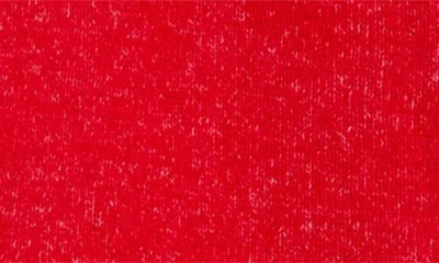 Cece Short Sleeve Bow Button Cardigan In Red