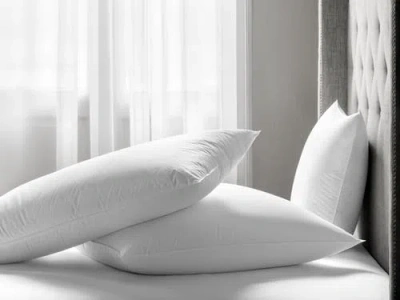 Togas Royal Siberian White Goose Down Pillow In White