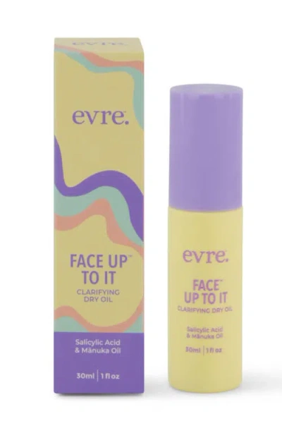 Evre. Face Up To It Clarifying Dry Oil In Transparent