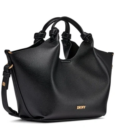 Dkny Paula Small Tote In Black