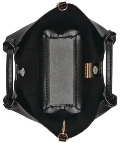 Dkny Paula Small Tote In Black