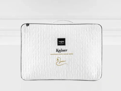 Togas Kaiser Mazurian Goose Down Comforter In White