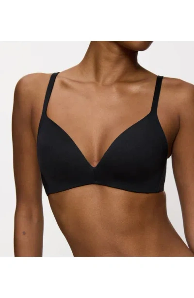 Triumph Body Makeup Soft Touch Wireless Padded Bra In Black