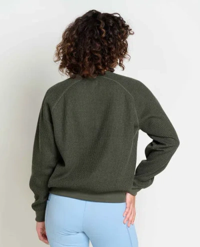 Toad And Co Toad & Co Bitterroot Long Sleeve Pullover In Green