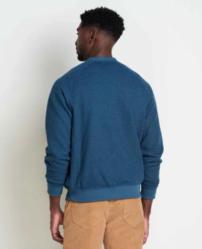 Toad And Co Bitterroot Long Sleeve Henley In Blue