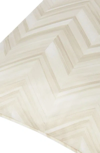 Missoni Home Layers 40x40 Cm Cotton Sateen Chevron Cushion In Neutral