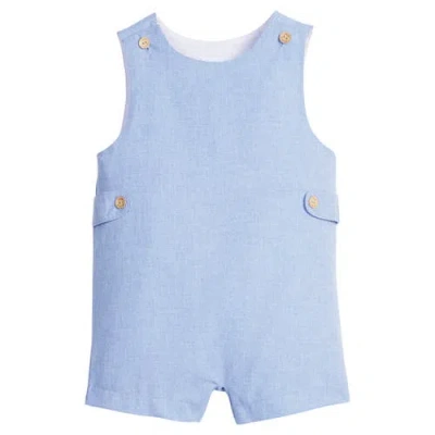 Little English Kids' Vintage Button Tab John John In Multi