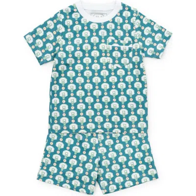 Lila And Hayes Charles Boys' Short Set In Multi