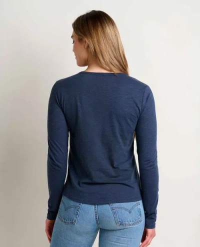 Toad And Co Marley Ii Long Sleeve T-shirts In Blue