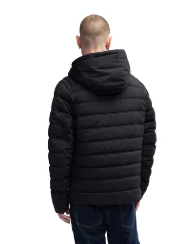 Pajar Men's Niran Sustainable Square Quilt Lightweight Packable In Black