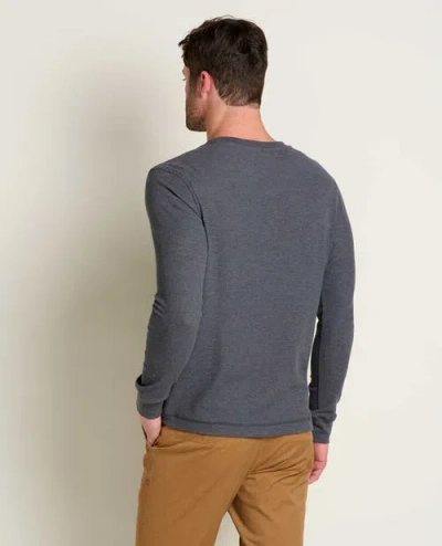 Toad And Co Toad & Co Framer Ii Long Sleeve Crew In Gray