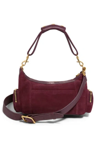 Aimee Kestenberg Away We Go Convertible Leather Shoulder Bag In Brown