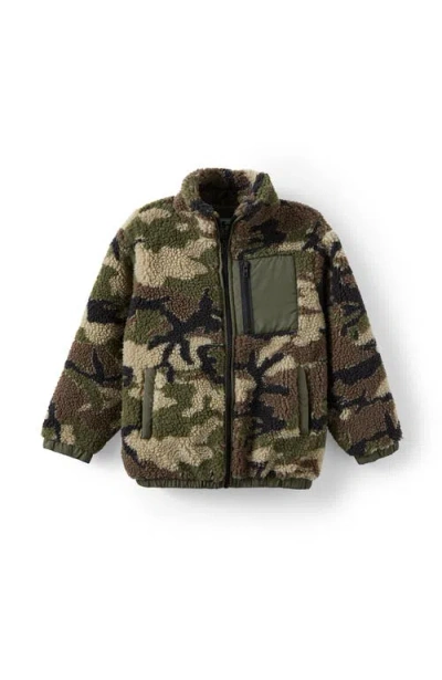 Cotton On Kids Kid's Simon Soft Fleece Jacket In Multi