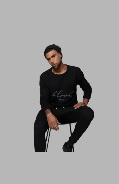 Blvck Signature Sweater In Black