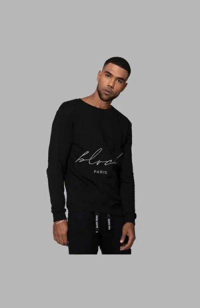 Blvck Signature Sweater In Black