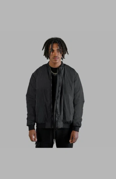 Blvck Bold Nylon Jacket In Black