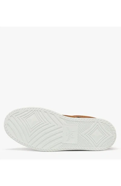 Mcm Neo Terrain Lo Sneakers In Visetos In Brown