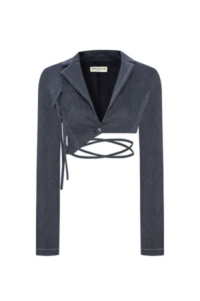 Jendue Us Serendipity Denim Jacket In Gray