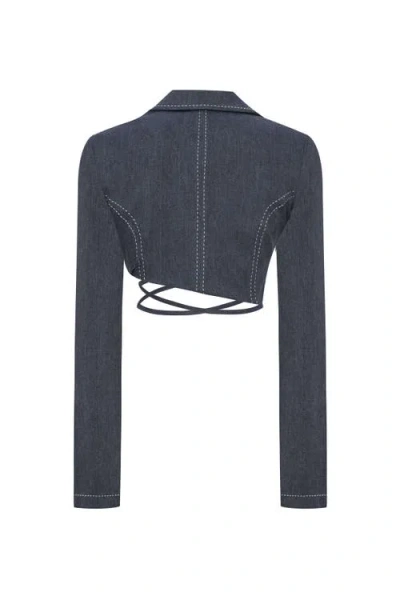 Jendue Us Serendipity Denim Jacket In Gray