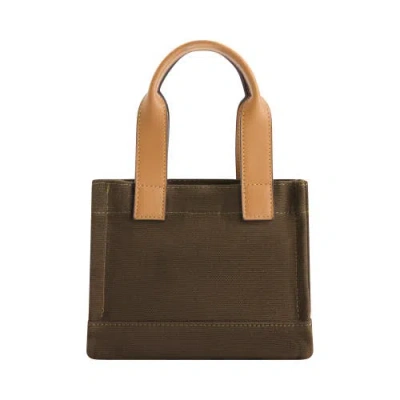 True Religion Mini Tote In Brown
