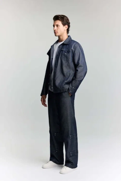 Jendue Us Timeless Denim Jacket In Blue