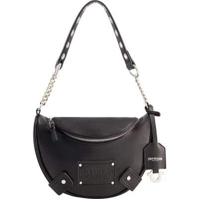 True Religion Chain Handle Hobo In Black