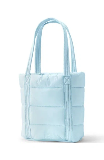 Lands' End Wanderweight Ultralight Packable Tote Bag In Blue