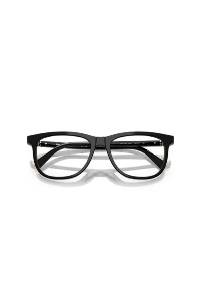 Miu Miu 52mm Phantos Optical Glasses In Black