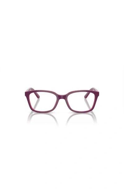 Vogue Eyewear 47mm Square Optical Glasses In Purple