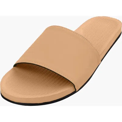 Indosole Responsibly-made Tire Sole Slide Sandals In Neutral