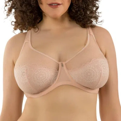 Parfait Luxlacy Full Coverage Unlined Wire Bra In Pink
