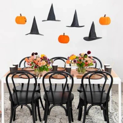 Jollity & Co . Checkered Halloween Large Napkins In Multi
