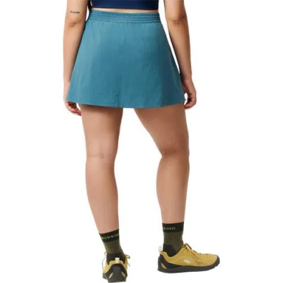 Hikerkind Venture Skort In Blue