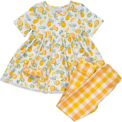 Laree + Co Leighton Girls Tunic + Legging Set In Multi