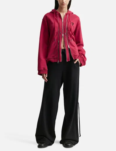 Vain Three Zip Hoodie In Multi