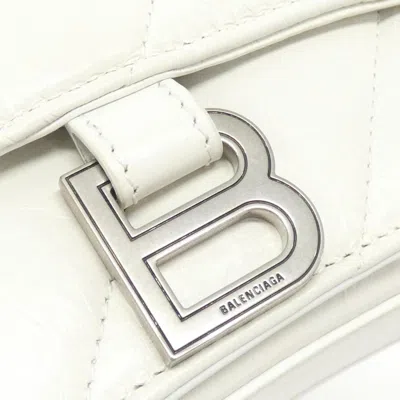 Pre-owned Balenciaga White Leather Shoulder Bag ()
