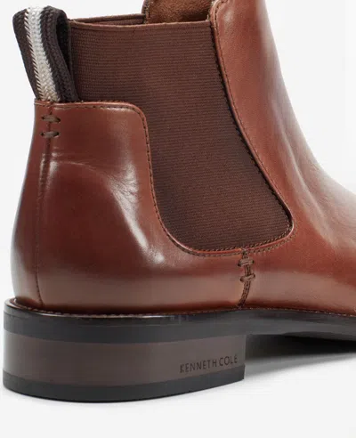 Kenneth Cole Tully Chelsea Boot In Brown